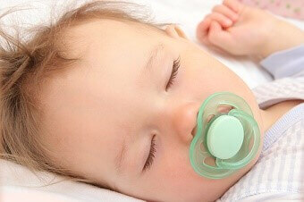 Teach your little one to find and replace the pacifier!